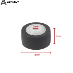13x8x2mm Cartridge Audio Radio Movement pinch roller tape recorder Pressure cassette Belt Pulley for SONY player Stereo Technics