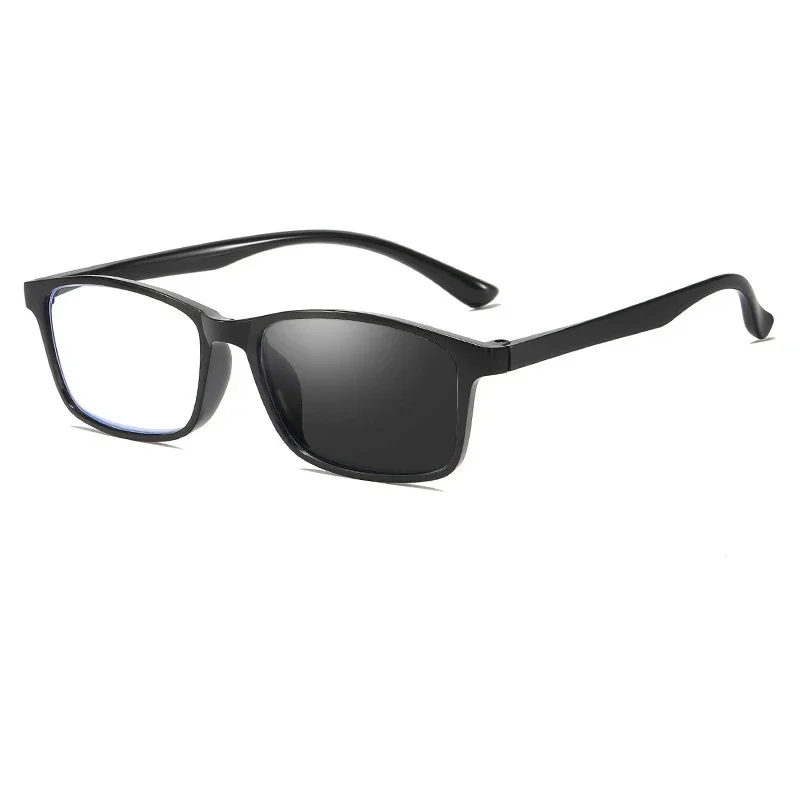 Full Frame Anti-blue Light Photochromic Presbyopia Eyewear Business Reading Glasses Outdoor High Definition Far Sight Glasses
