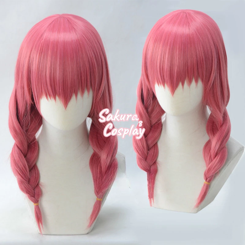 

Anime Blend S Esu Miu Amano Cosplay Wig Pink Double Braids Wigs Heat Resistant Synthetic Hair Halloween Costume Carnival Party