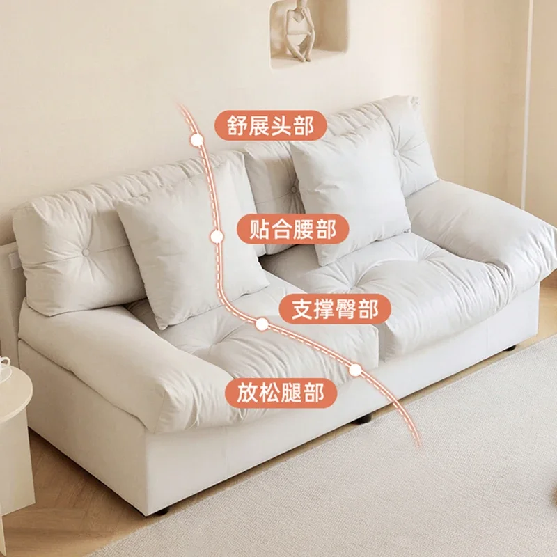 

Бархатный эластичный диван для отдыха в скандинавском стиле, пол, белый диван, современный комфорт для взрослых, Mueble De Entrada Recibidor, мебель для дома