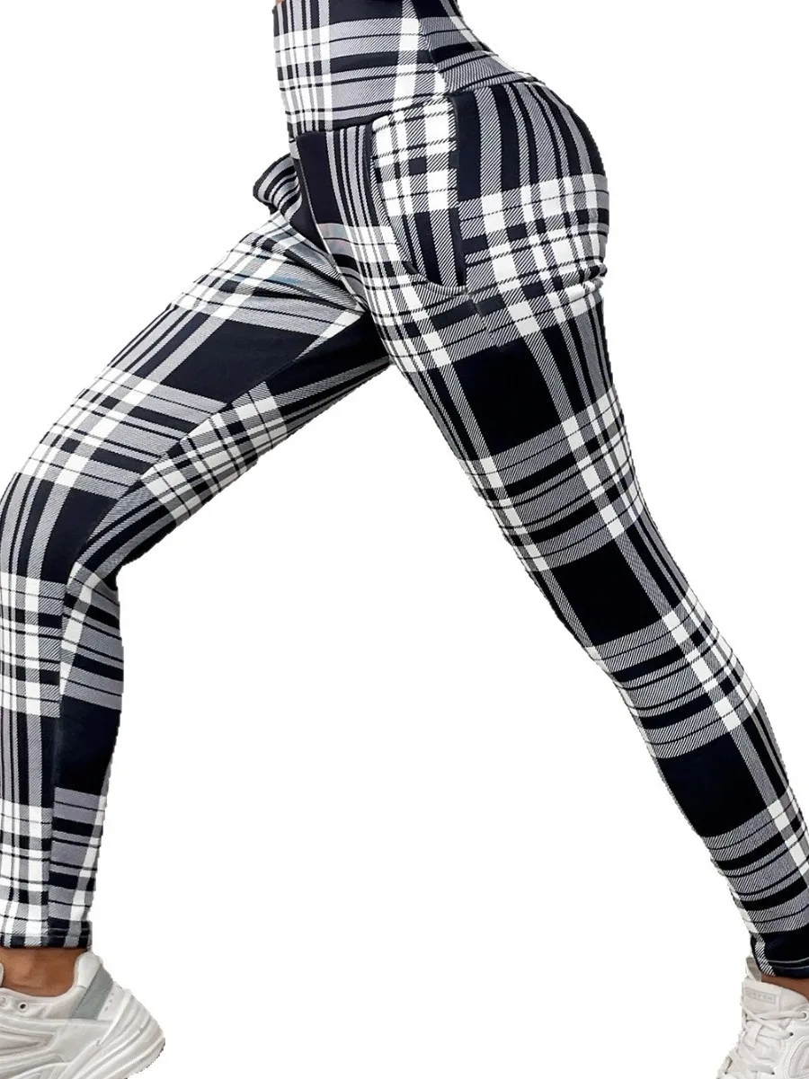 ファイオナブル スリムフィット 多用途 レギンス レディース スリ ストレッチ ボット ティネッド ミッドウエスト ロングパンツ コットン/ポリエステル混紡