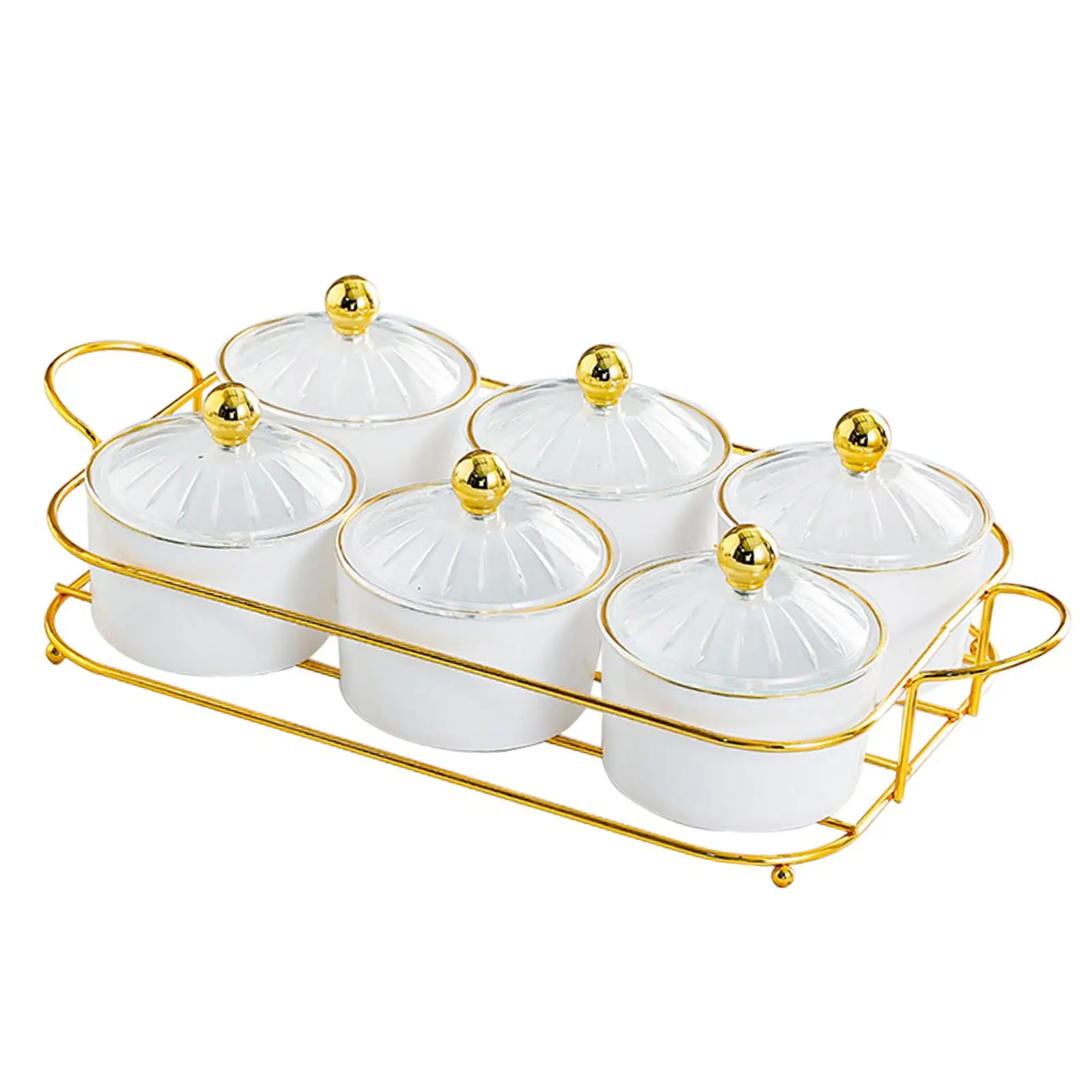 Divided Dried Fruit Tray Party Home Dining Appetizer Dry Fruit Platter Dish