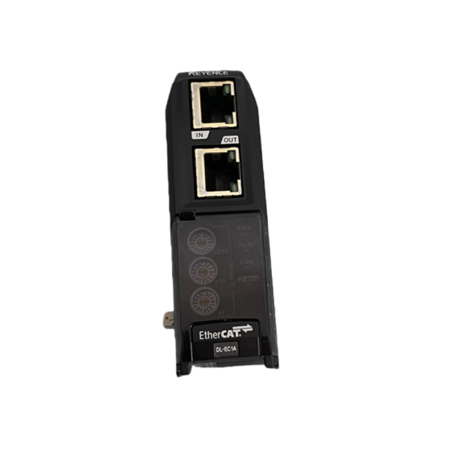 KEYENCE DL-EC1A EtherCAT Communication Unit High-Speed Ethernet Mbps Industrial Automation Bus Networking for PLC Dedicated
