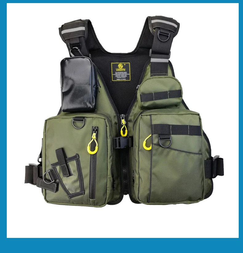 Multi-Pocket Fishing Life Vest 27