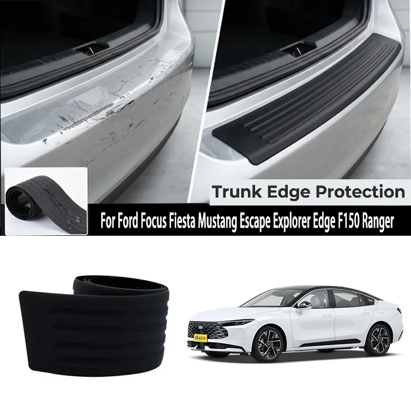 

Trunk protection strip bumper anti-collision and anti-scratch For Ford Focus Fiesta Mustang Escape Explorer Edge F150 Ranger