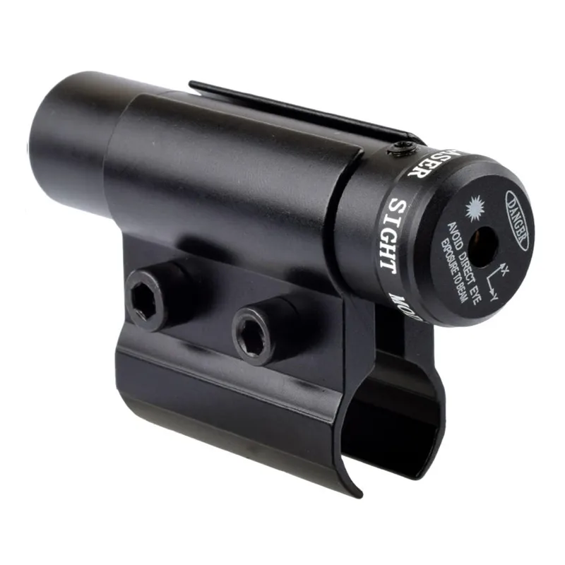 Viseur laser rouge avec visée laser à montage sur rail Picatinny de 11 mm 20 mm avec batterie