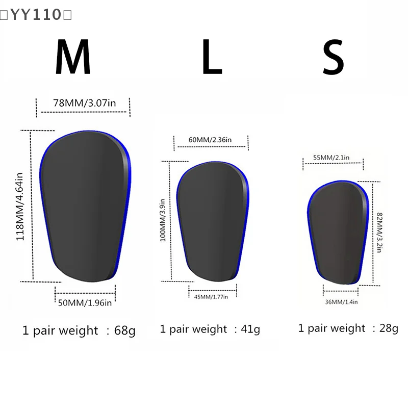 〔YY110〕1Pairs EVA Sponge Small Mini Shin Pads Wear-resistant Shock Absorbing Soccer Leg Protector Football Training Shin Guards