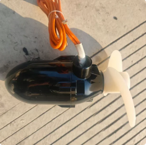 12-60V High-Thrust Marine Motor – 1 Ton Propeller, Aluminum Alloy Body for Kayak & Boat
