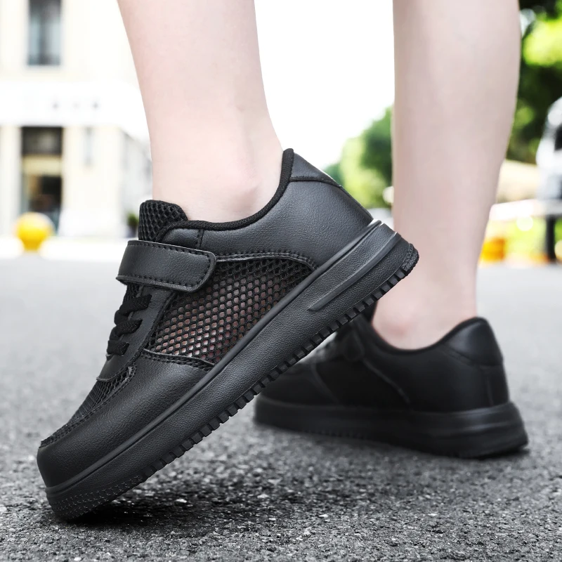 Hot Sell Boys Sneakers 2025 Running Shoes Children 6-13 Years Purple Platform Fashion Kids Tennis Sports Girl Sneakers