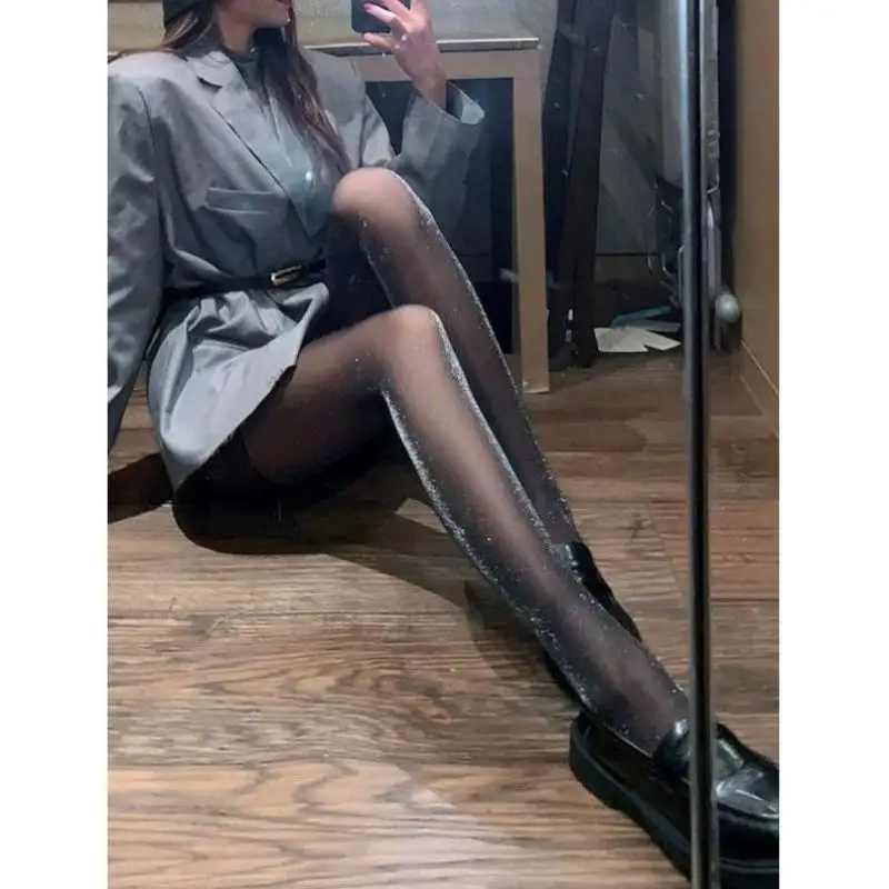 

Men's Casual Pants Women's matic Glowing High Elastici Straight Leg PVC Fabric ex Summer Autumn Winter Faion