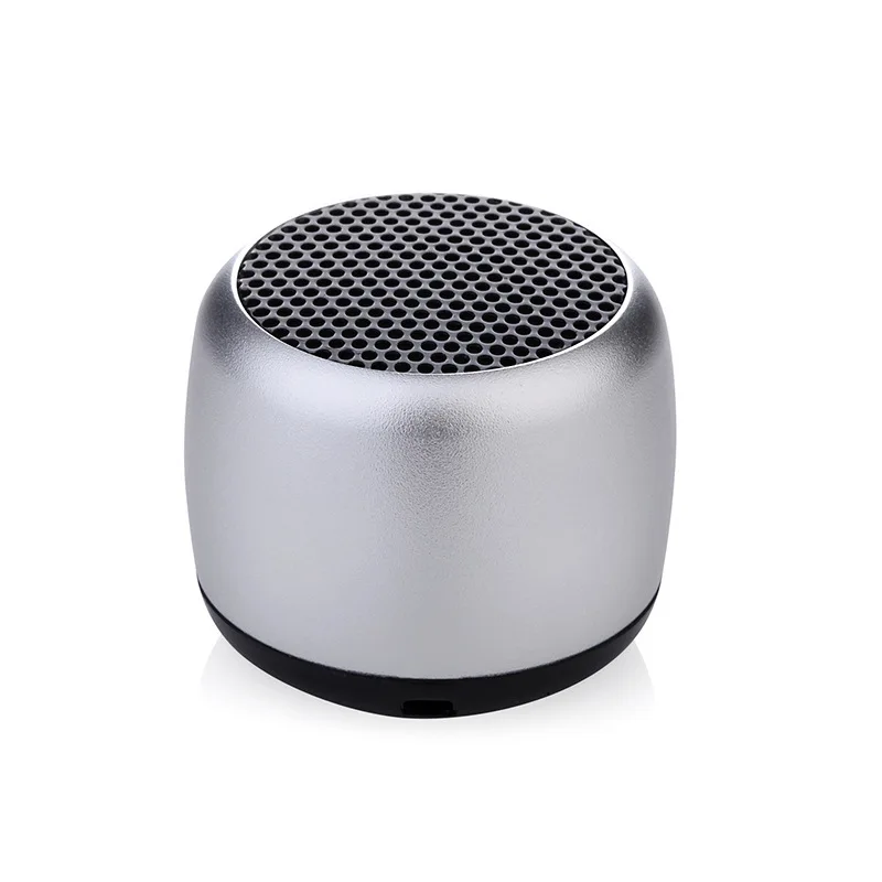 TWS Speakers Handfree Portable Cell Phone Bluetooth Wireless Speaker	Small Subwoofer Bass Sound Box Mini Soundbox Metal