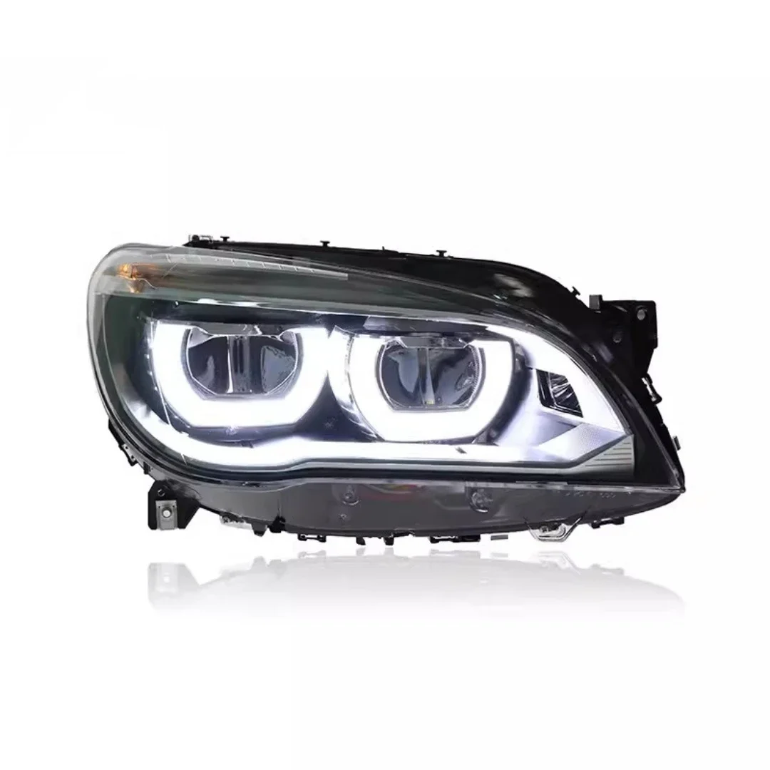 

A Pair Led Front Headlight Assembly for BMW 7 series F02 730 740 750 760 2009-12 modified Turn Signal Daytime Running Light