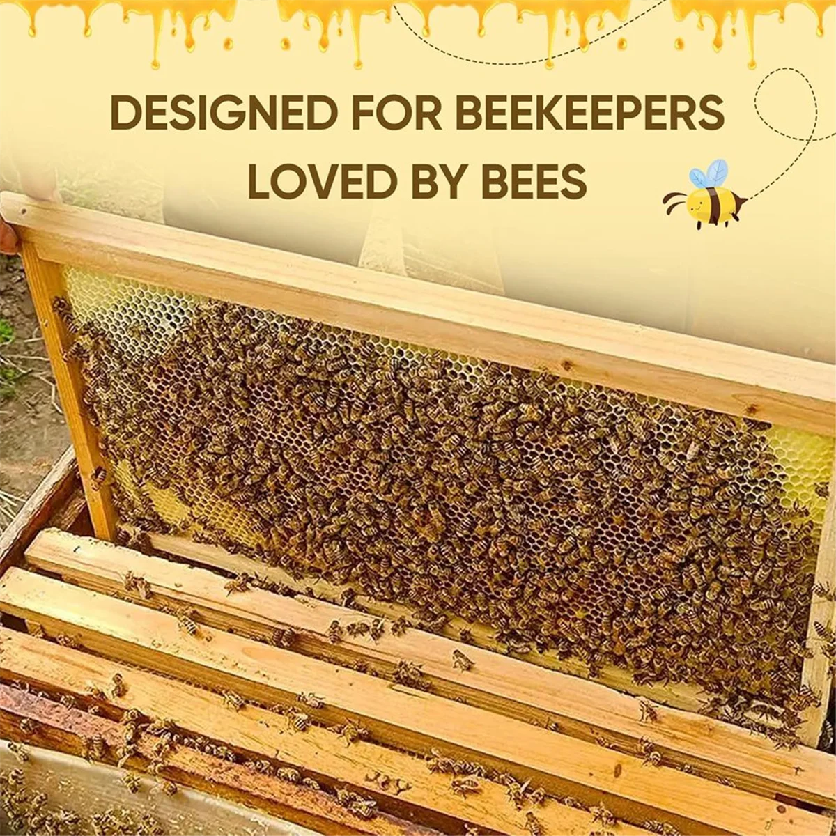 30 قطعة من أوراق شمع العسل لتربية النحل، أوراق كريم أساس مطلية بالشمع الأصفر، شمع طبيعي على شكل قرص العسل لصنع الشموع بنفسك