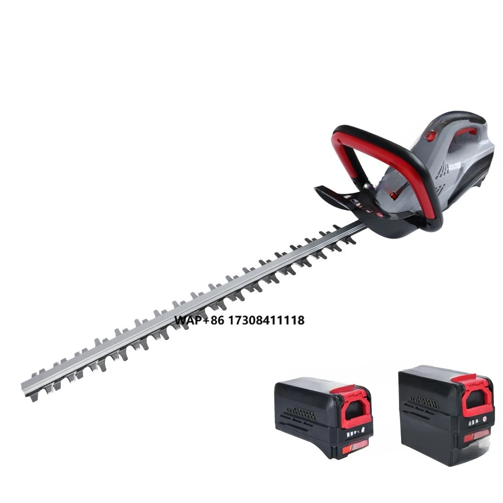 

40V Battery Hedge Trimmer, 605mm Blade 27mm Cut 3000SPM, Dual-Action Blade Hedge Cutter for Hedges Shrubs Trimming