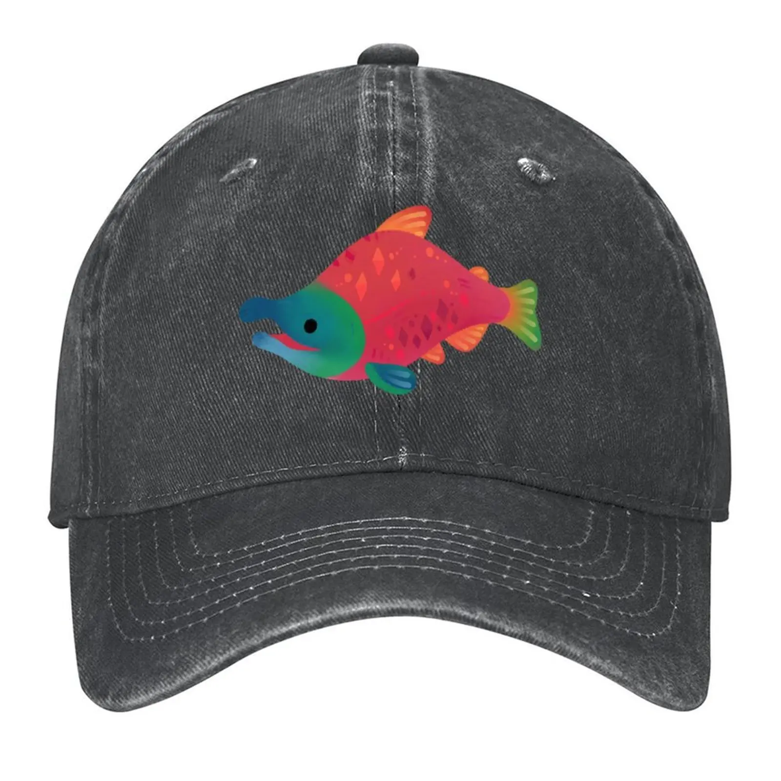 

Salmon day Baseball Cap Dropshipping New In The Hat Winter hat Fashion Beach Women's Beach Visor Men's