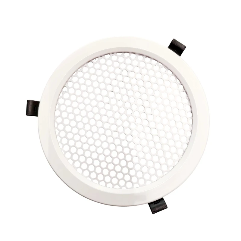 1PCS Round Aluminum Ceiling Air Vent Cover with Spring Clip for Wall Ceiling Plaster Drywall Recessed Circular Diffuser Grille