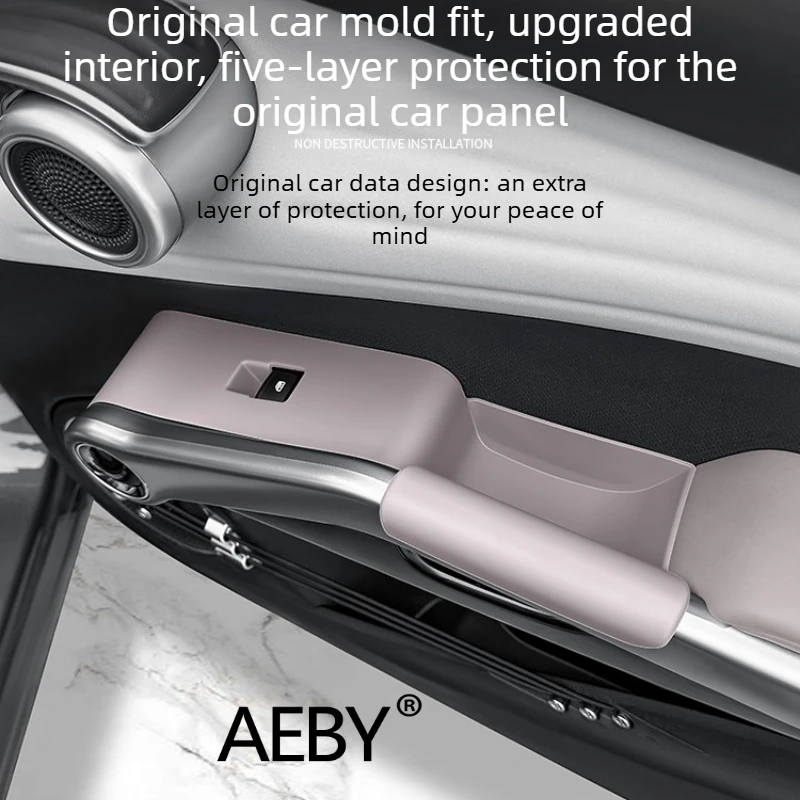 

Для BYD ATTO 3 Smart Driving Edition 2022-2025: Защитная накладка на панель управления стеклоподъемниками, полностью защитный силиконовый чехол, силиконовая прокладка для стеклоподъемников