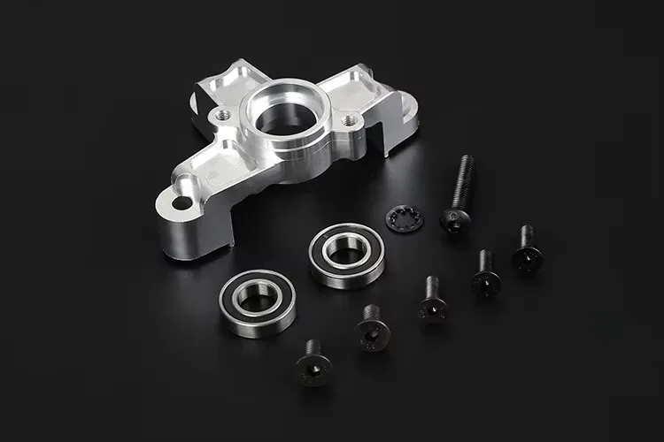 CNC-bewerking van aluminiumlegering materiaal koppelingsbeugel voor 1/5 ROFUN HPI BAJA 5B 5T 5SC