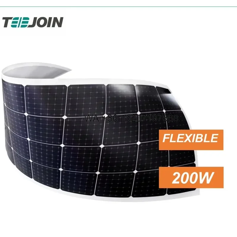 Wmwmnu Best Selling 350W Camping Mounting 90W Hood Flexible Solar Panels 12V Flexible Photovoltaic Panels