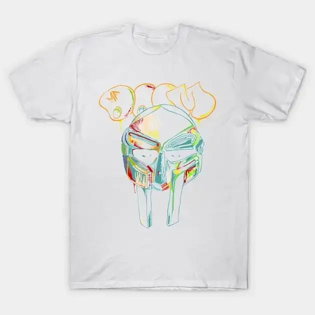 Mf Doom T Shirt Tee Public Madlib Madvillain Graphic Tshirt Male Casual T-shirt Men Women Hip Hop 90s Old School Rap T Shirts