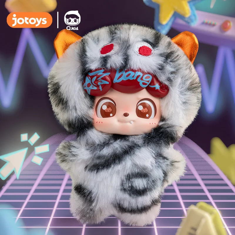 Jotoys Odd Even Trendy Fun Q Baby Electric Wave Club Мини-плюшевая подвесная слепая коробка Кукла Модная игрушка в подарок для девочек