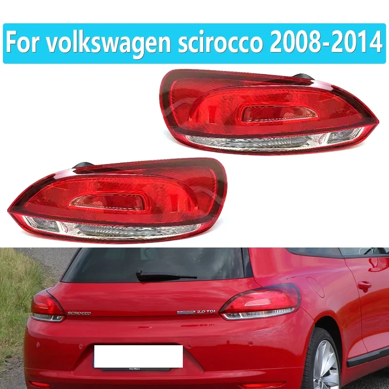 

Car Tail Light For Volkswagen Scirocco 2008 2009 2010-2014 Rear Brake Lamp Without Bulb 1K8945096R 1K8945095G Car Accessories