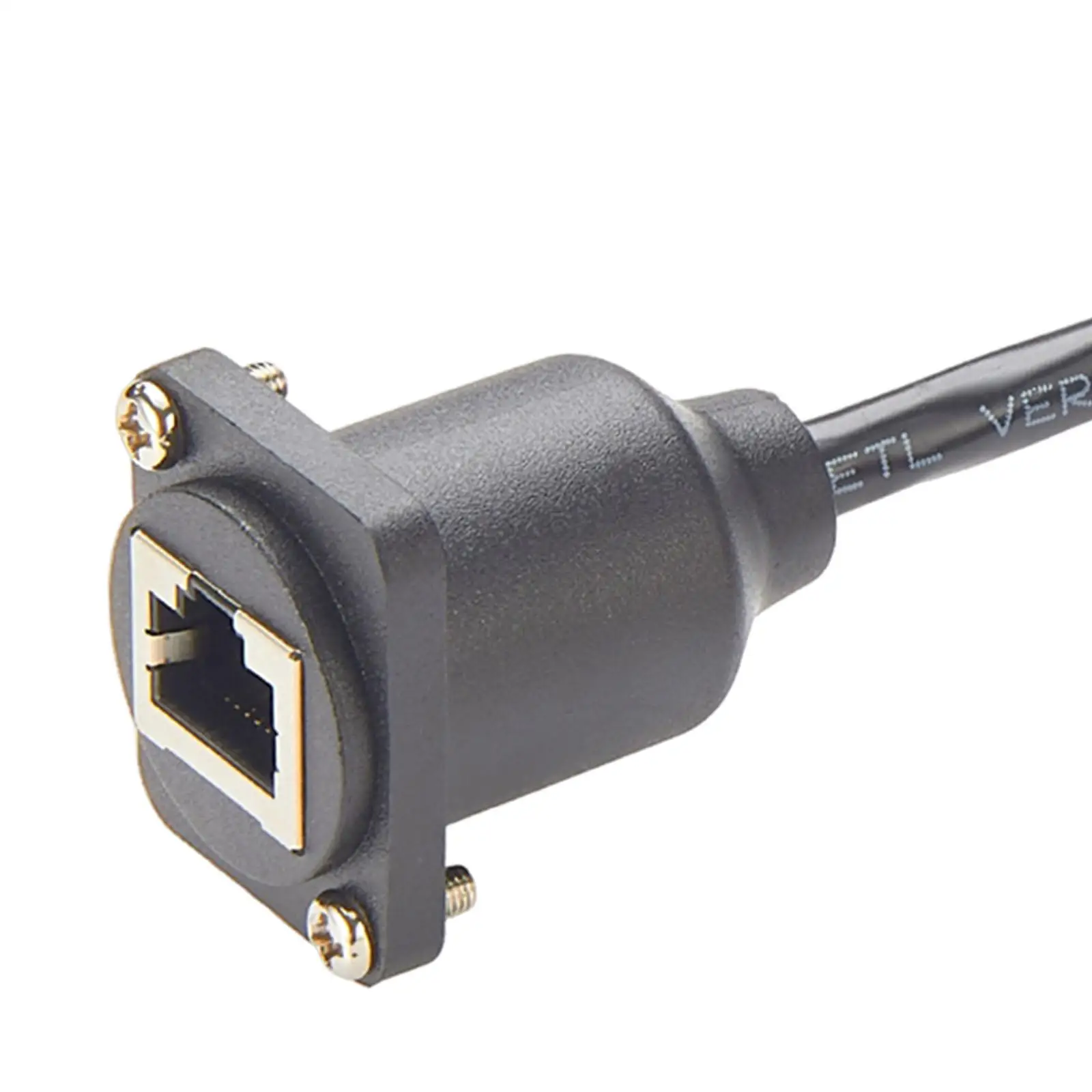 Удлинитель Ethernet с винтовой клеммой RJ45 для сети Cat7/6/5/5E, сетевого адаптера видеонаблюдения, видеорегистратора, удлинитель, соединительный кабель Ethernet