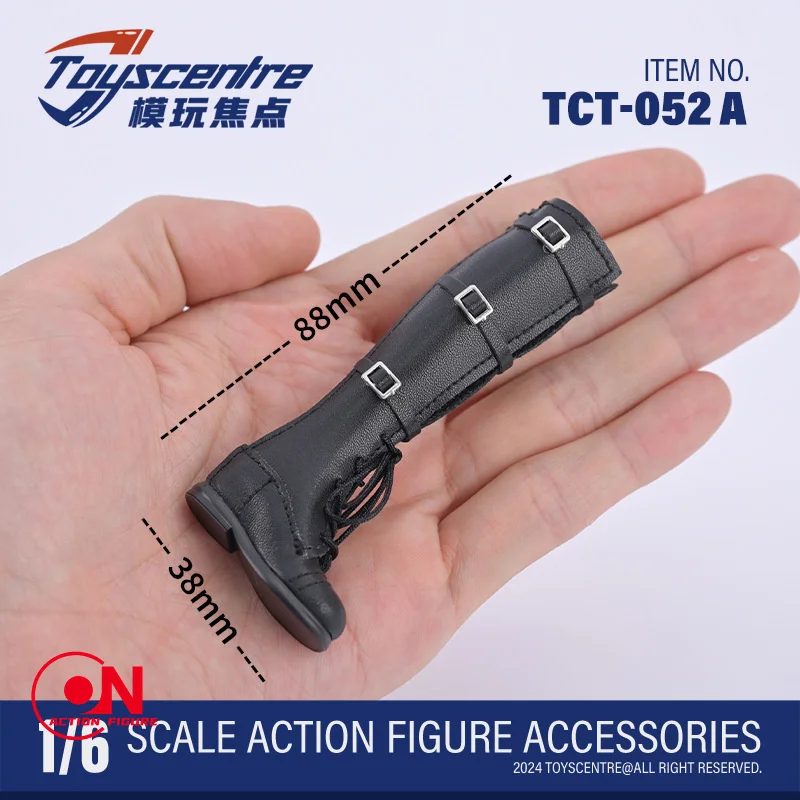 Toyscentre 1/6 TCT-052 Vrouwelijke Vastgebonden hoge laarzen Holle Schoenen Model Fit 12 ''Vrouwelijke Soldaat Action Figure Body