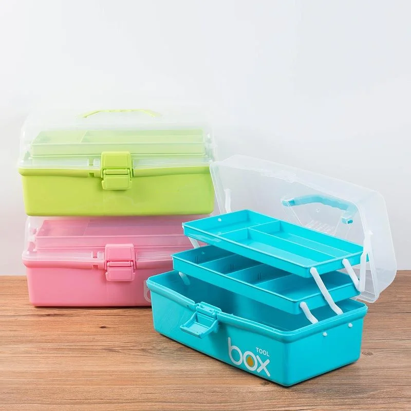 

Fishing Gear Accessories Storage Box Handheld Fishhook Lure Multi-functional Plastic Fishing Tool Organizer Large Capacity