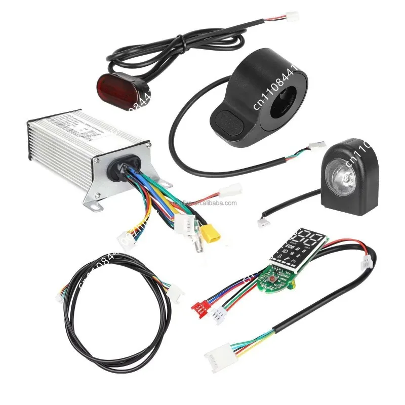 Applicable to Xiaomi M365 Electric Scooter Accessories 36V 350W Electric Scooter Controller Board Kit with Dashboard Accelerator