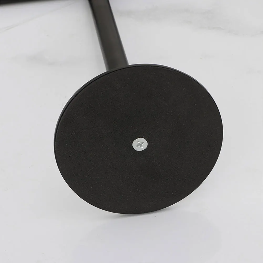 

Черная стоячая вешалка для полотенец Т-образная вешалка для полотенец из нержавеющей стали, столешница, держатель для полотенец, витрина для туалетного столика в ванной комнате