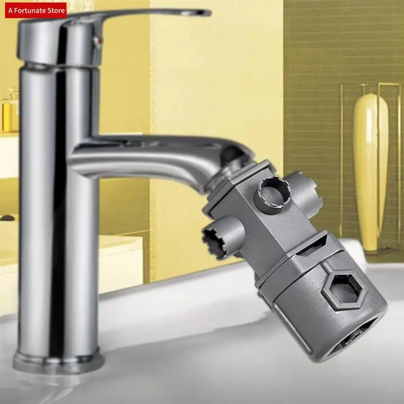 

Faucet Multifunctional Wrench Kitchen Sink Specific Loosening Device Water Outlet Nozzle Disassembly Universal-A78G