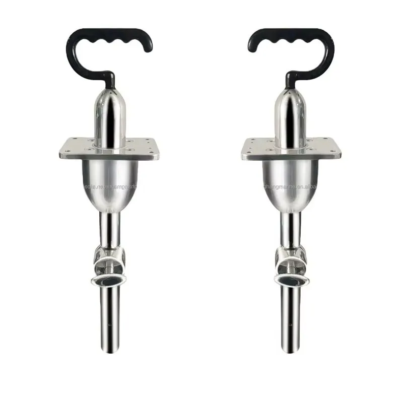 

Factory Wholesale Marine Yacht Hardware Aluminum and Stainless Steel Boat Fishing Rod Bracket with Adjustment Knob