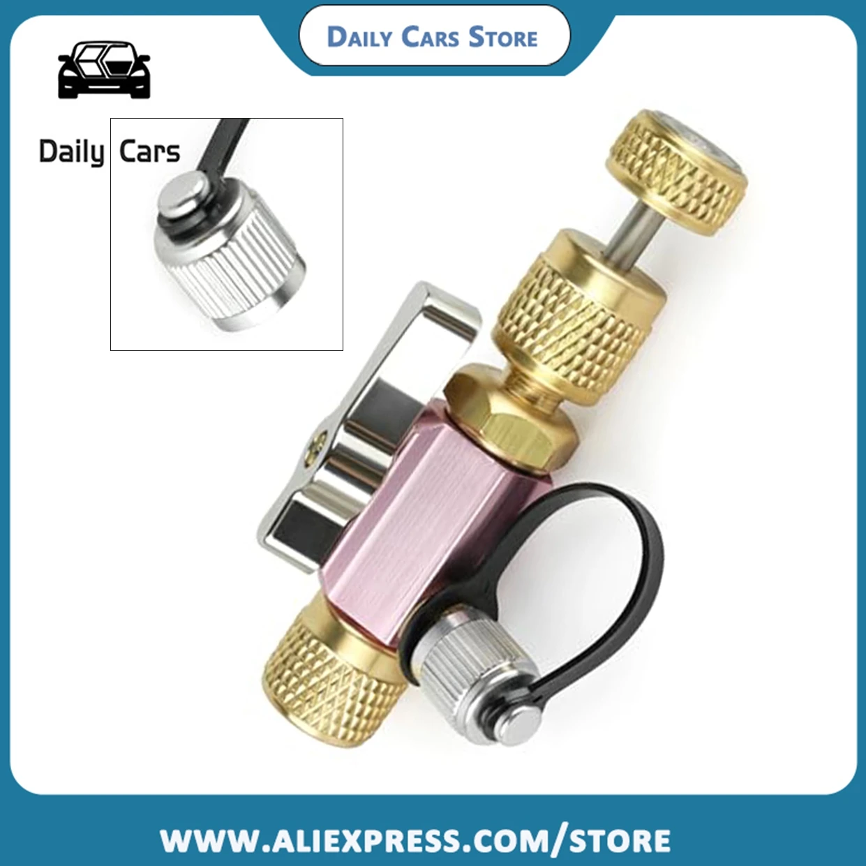 

R410A Инструмент для удаления сердечника клапана с вакуумным рейтингом, 5/16 дюйма, внутренняя раструб X 1/4 дюйма, мужская раструб для автомобиля, инструменты для быстрой и легкого удаления