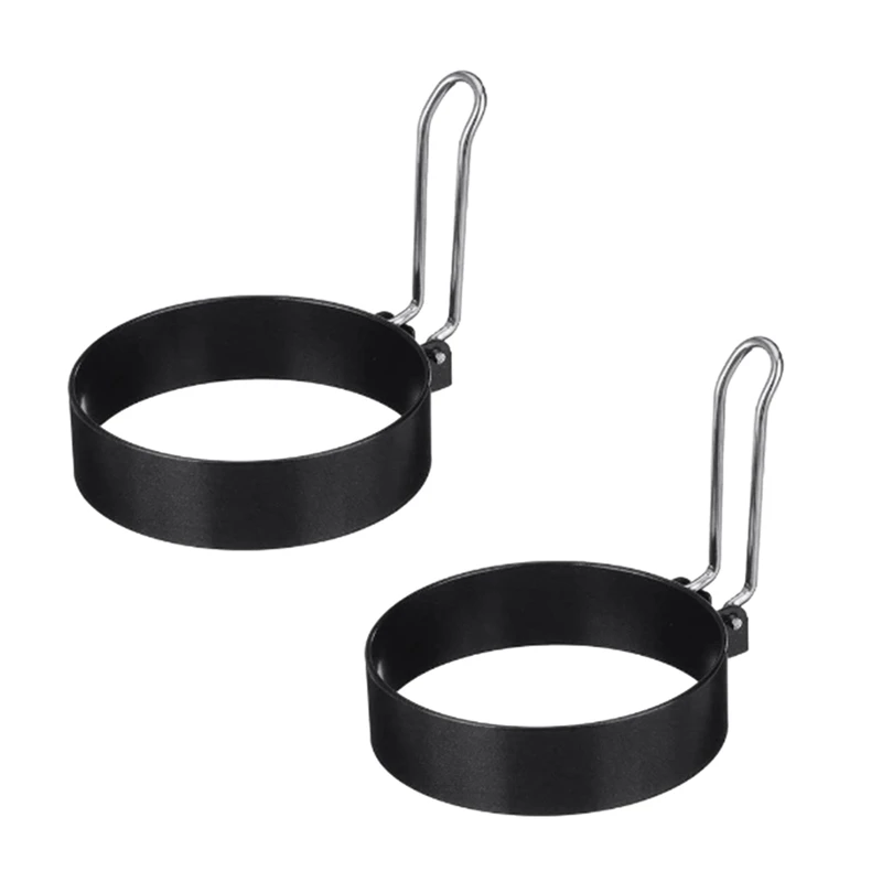 

2025 Hot Style 2X Round Egg Pancake Maker Mold,Non Stick Circle Shaper Mold, Kitchen Cooking Tool For Frying Mcmuffin Or Shaping