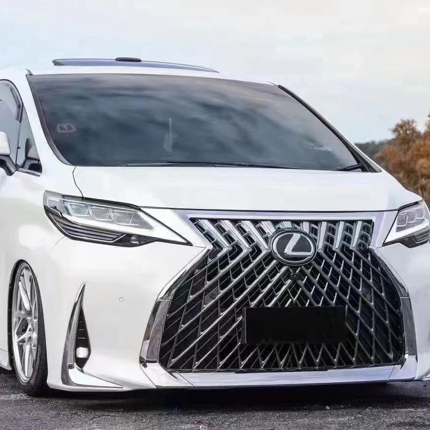 Luxury Body Kit for Alphard Vellfire Bumper Modified to Lexus LM