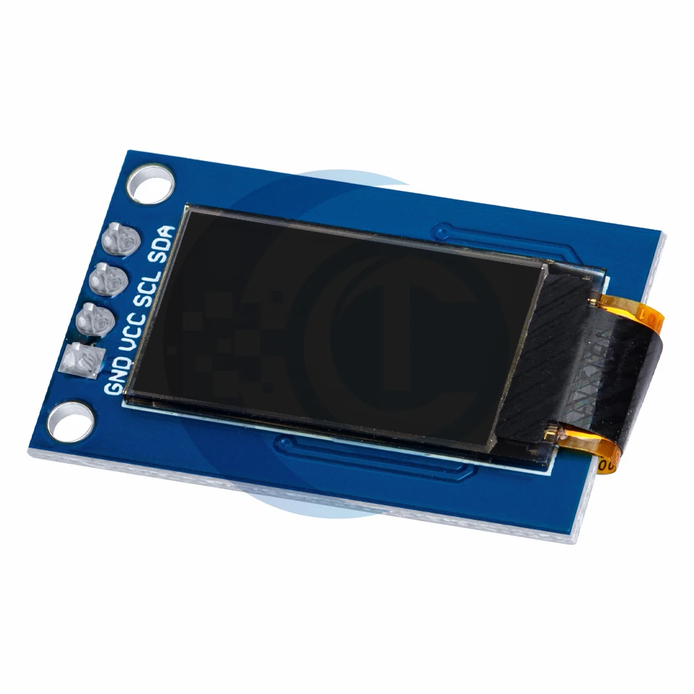 Módulo de tela lcd oled de 0.78 polegadas, resolução de cor branca de 0.78 polegadas, interface spi 128*80, driver sh1107 128x80 para arduino