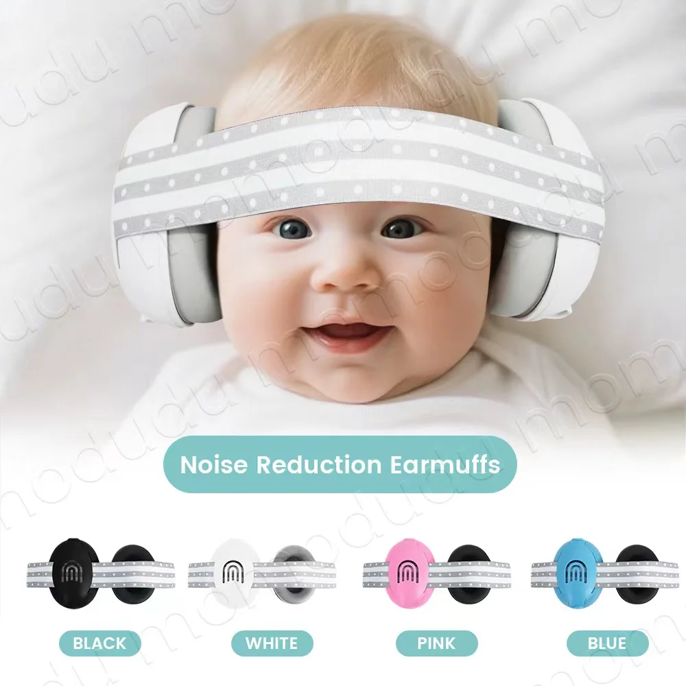 1PC Baby Earmuffs Noise Cancelling Infant Ear Protection Headphones with Adjustable Headband , Ideal for Travel, Airplane, Sleep