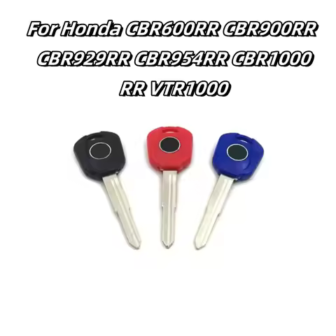 For Honda CBR600RR CBR900RR CBR929RR CBR954RR CBR1000RR VTR1000 Motorcycle Keys Embryo Blank Key Blade Uncut