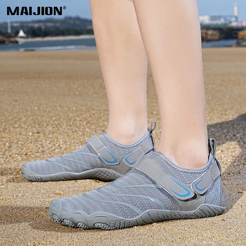 Adult Beach Wading Sneakers Quick Dry Breathable for Men Women Aqua Shoes Non-slip Water Sports Shoes for Surfing Diving