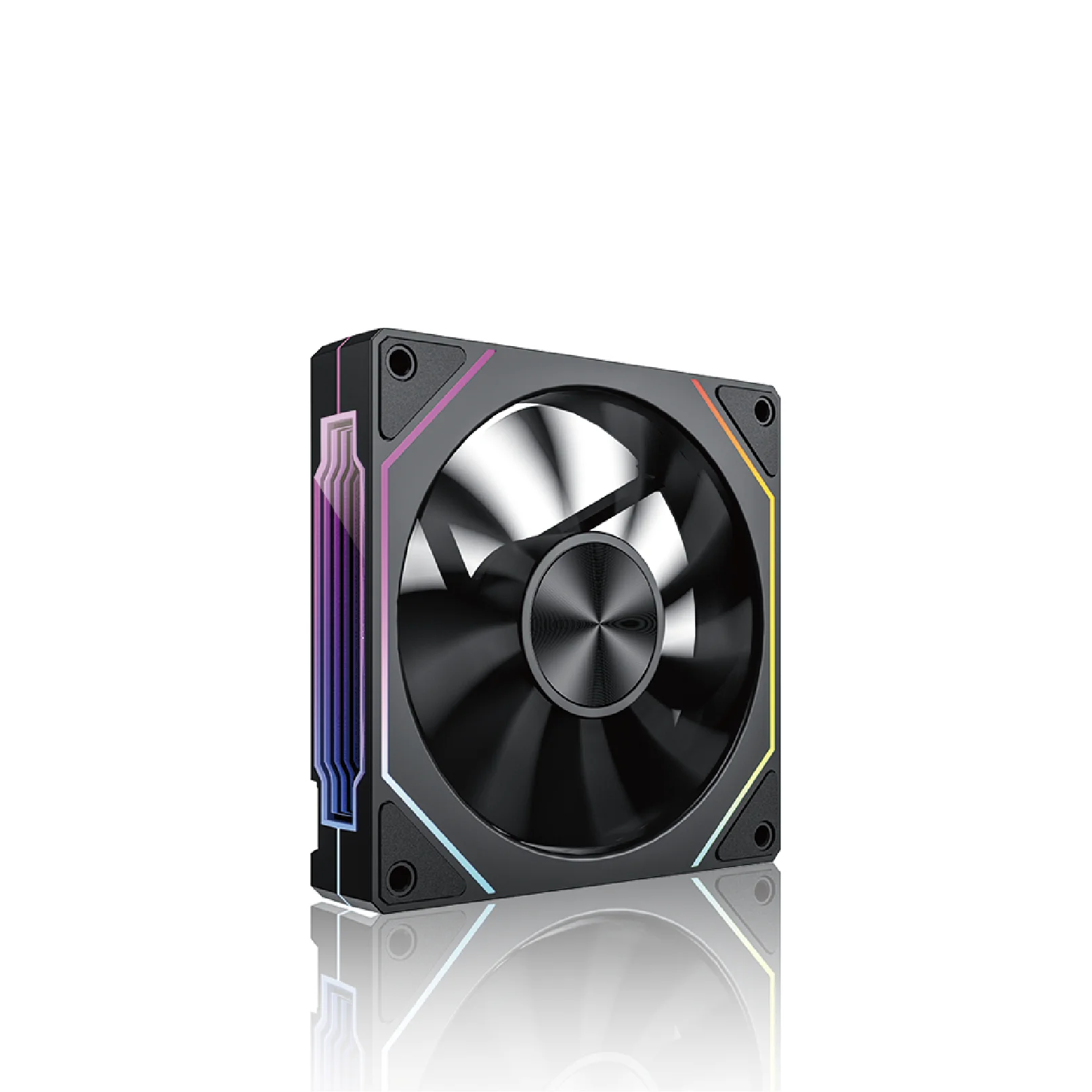 UPSIREN UF-2 PRISM 5 PRO Computer Chassis Fan 12cm ARGB 4 Pin PWM Quiet Cooling Fan 12V Large Air Volume 45.2CFM/800-1600RPM