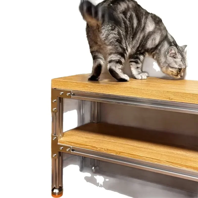 

Aluminum profile birch, ocean board display rack, hole board rack, floor-to-ceiling kitchen storage rack, small rack