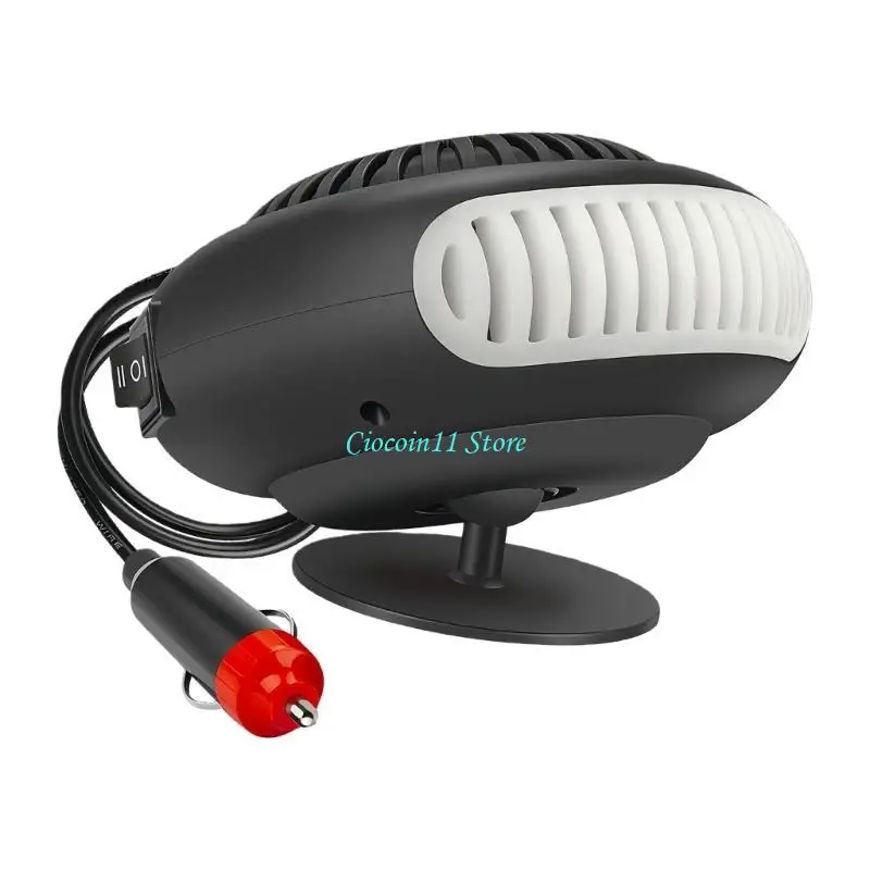 Y1UB 12-24V Transportable Windshield Stove Deicer Highlighting Immediate Heating Technology For Effective Fog Removal And