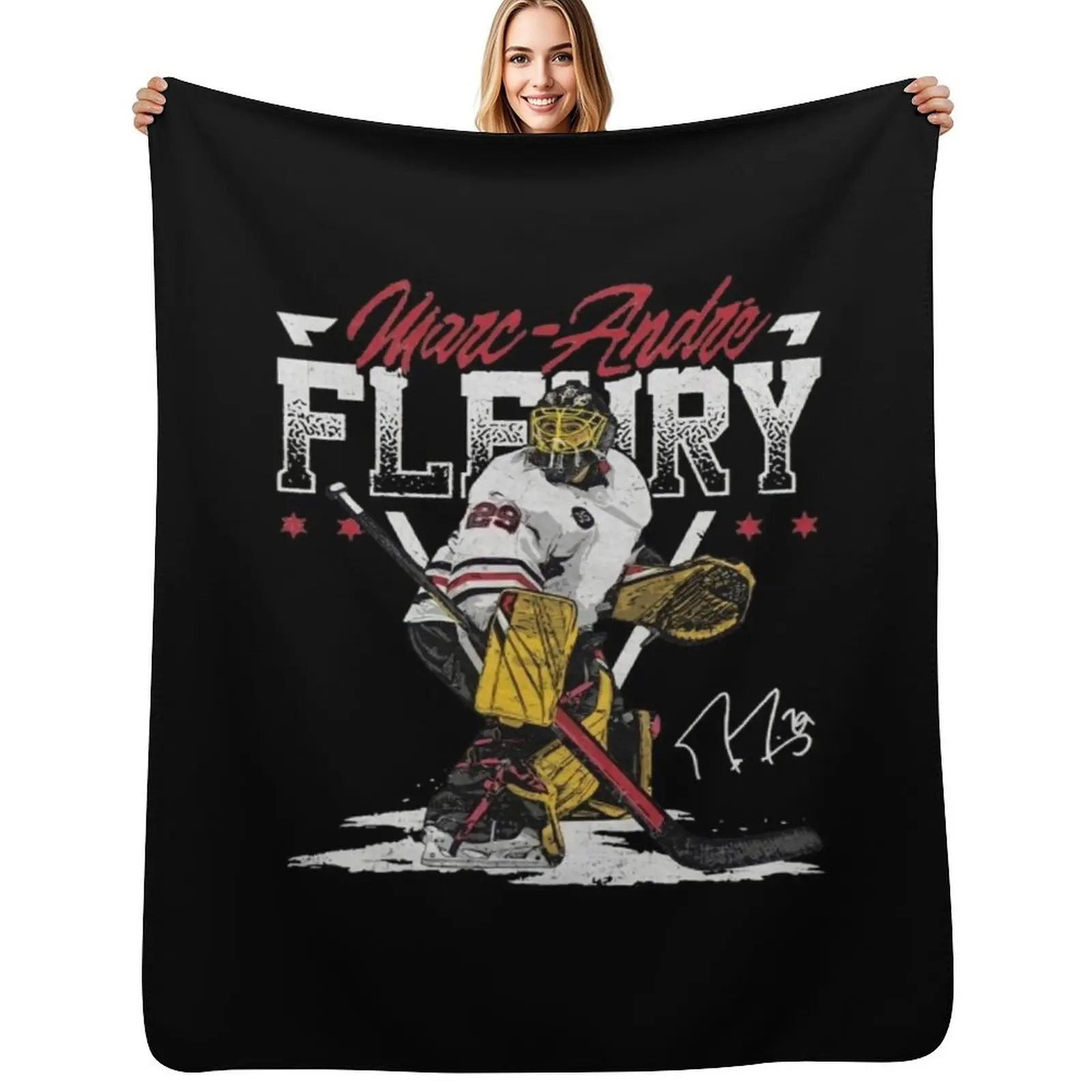 

Marc-Andr Fleury Throw Blanket Personalized Gift Single Camping Decorative Sofa Blankets
