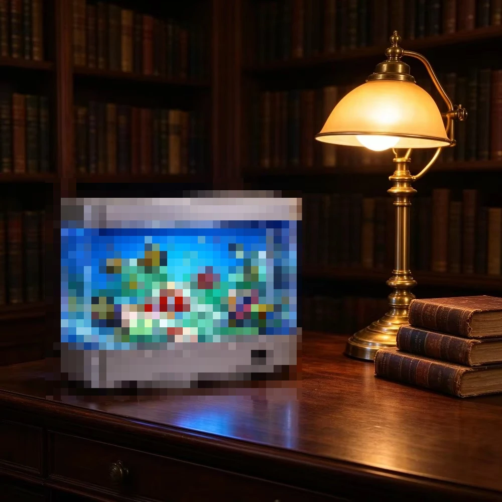 LED Simulated Fish Lamp, Decorative Aquarium Night Light with Realistic Swimming Effect for Home Bedroom Decor