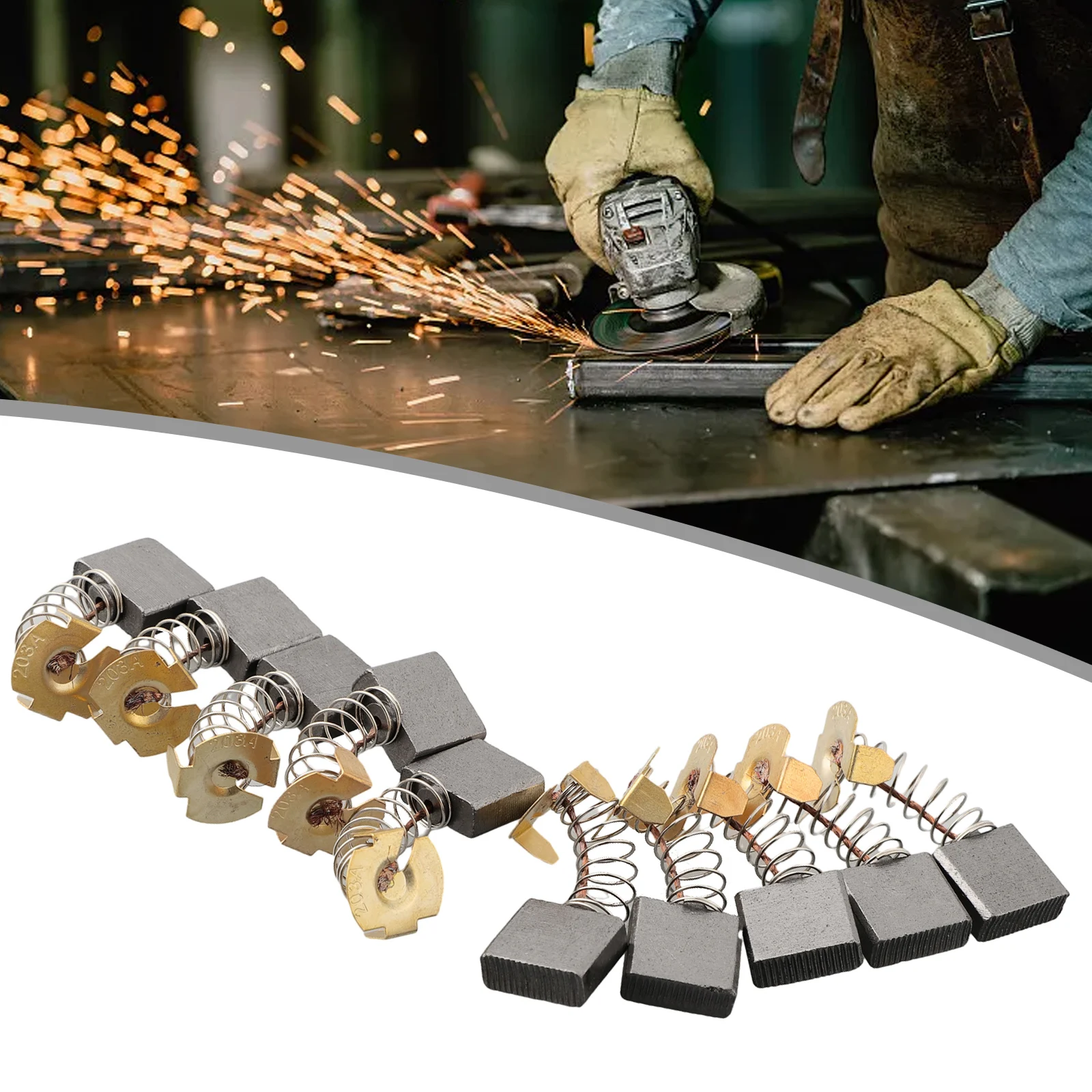 

carbon brushes CB419 for GA5030 angle grinder suitable for HR1830 HR2020 HR2410 HR2420 HR2430 HR2432 HR2440 10 pack