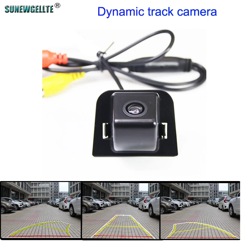 

Dynamic Trajectory Tracks Car Reversing Backup Rear View Camera For Toyota Prius 2011-2014 Parking Assistance