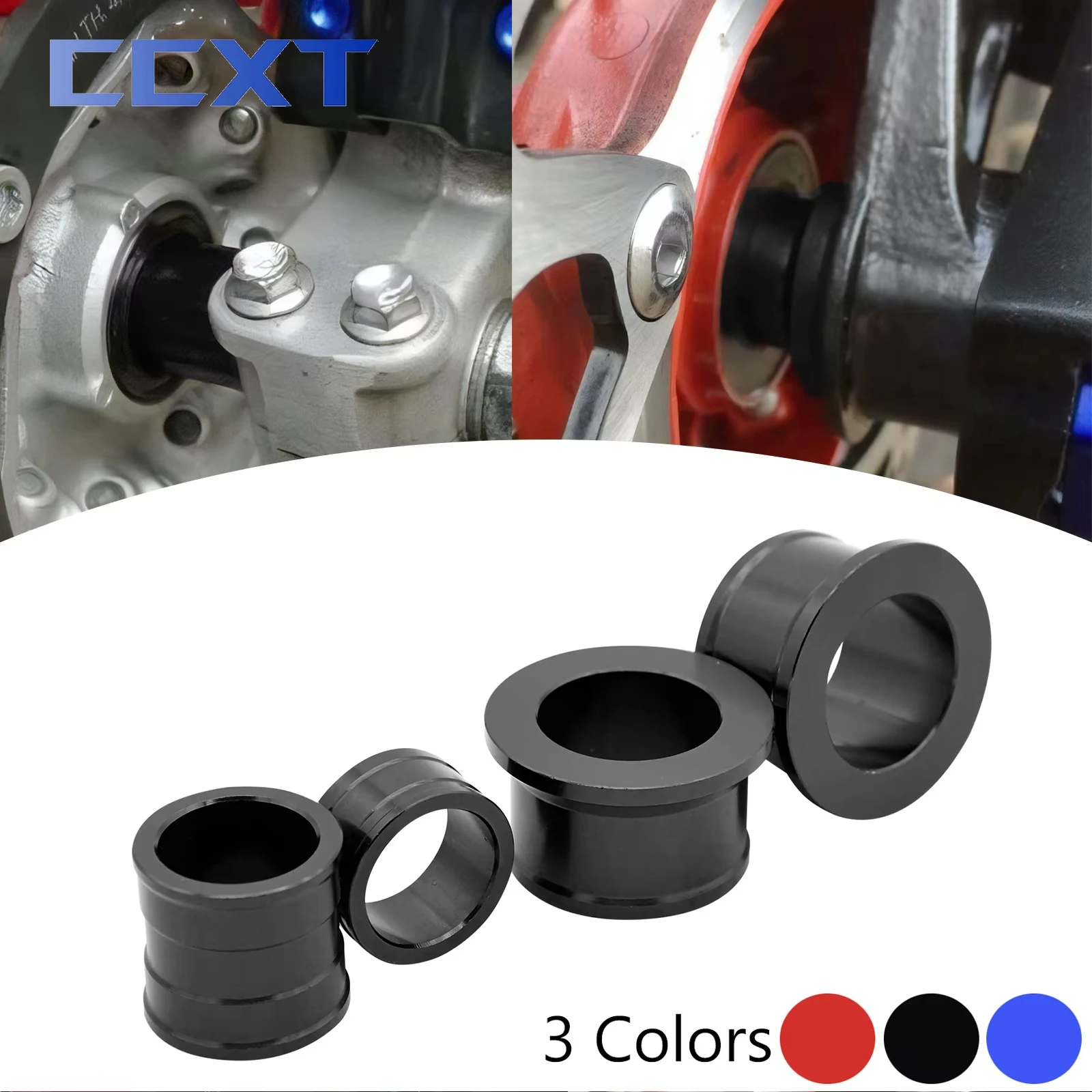 

Алюминиевые проставки для передних и задних колес с ЧПУ для Honda CR CRF 250X 450X 250RX 450RX 125R 250R 450R 450L 2002-2020 2019 Универсальные детали