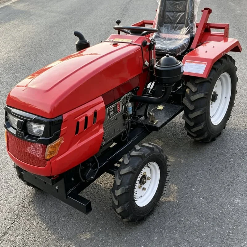 Customized Hot-selling Farm Four-wheel Rotary Tiller, Energy-saving & Time-saving Cultivator, 2026 Newly Upgraded Rotary Tiller