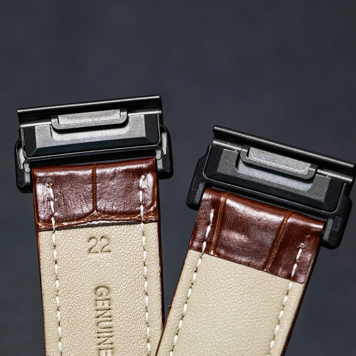 Quickfit 26 مللي متر 22 مللي متر حزام ل Garmin Epix Pro 51/47 مللي متر Tactix 8 7 Pro Fenix 8 7 7X Enduro3 سوار جلدي حزام الساعات اكسسوارات